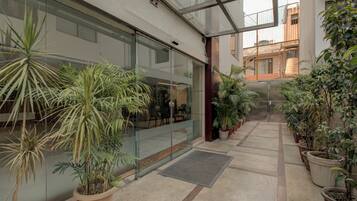 Entrada de la propiedad