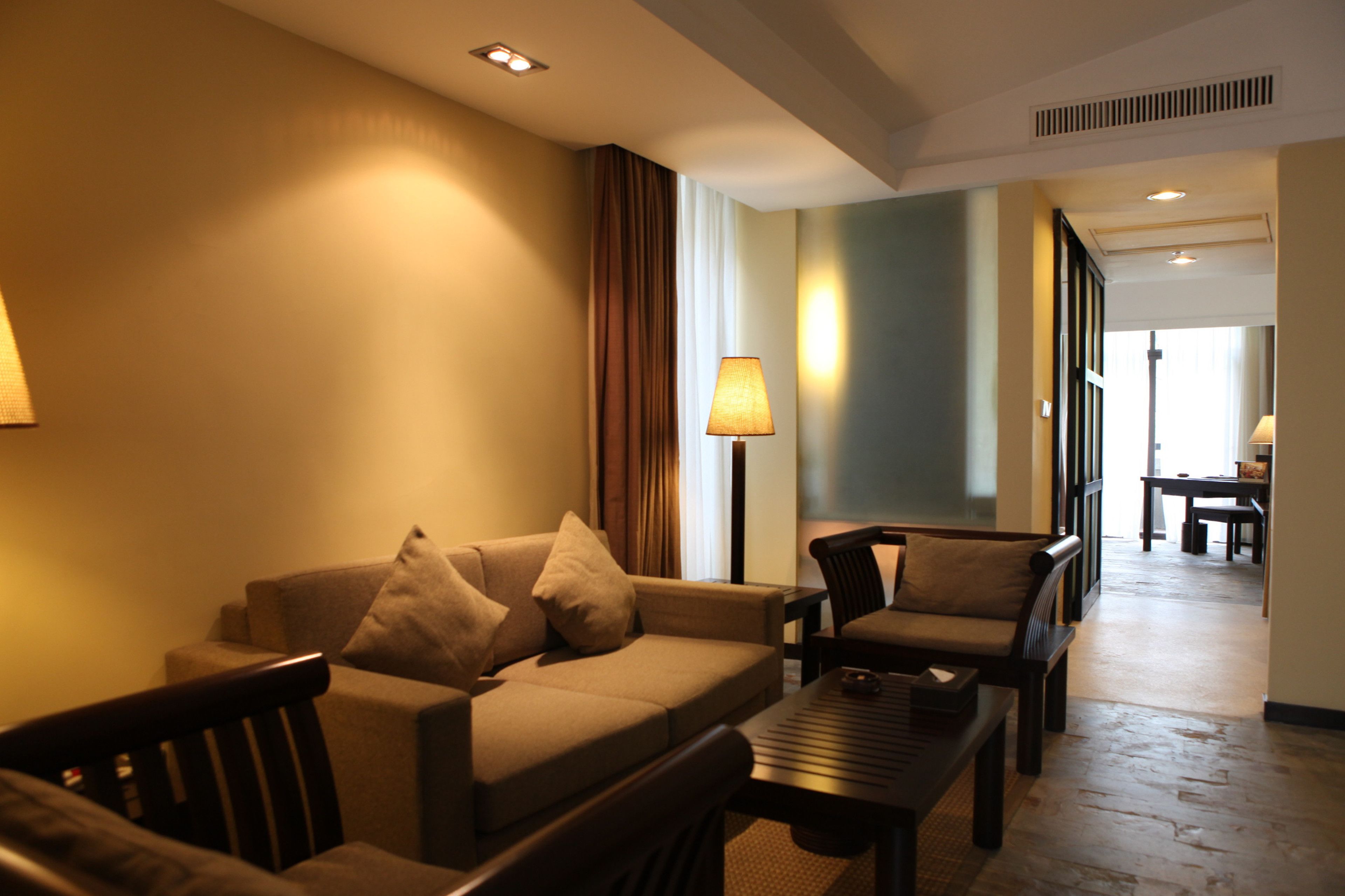 suite | in-room safe, desk, blackout curtains, soundproofing