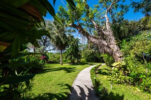Garden view - Hotel Luna Azul (Cuajiniquil)