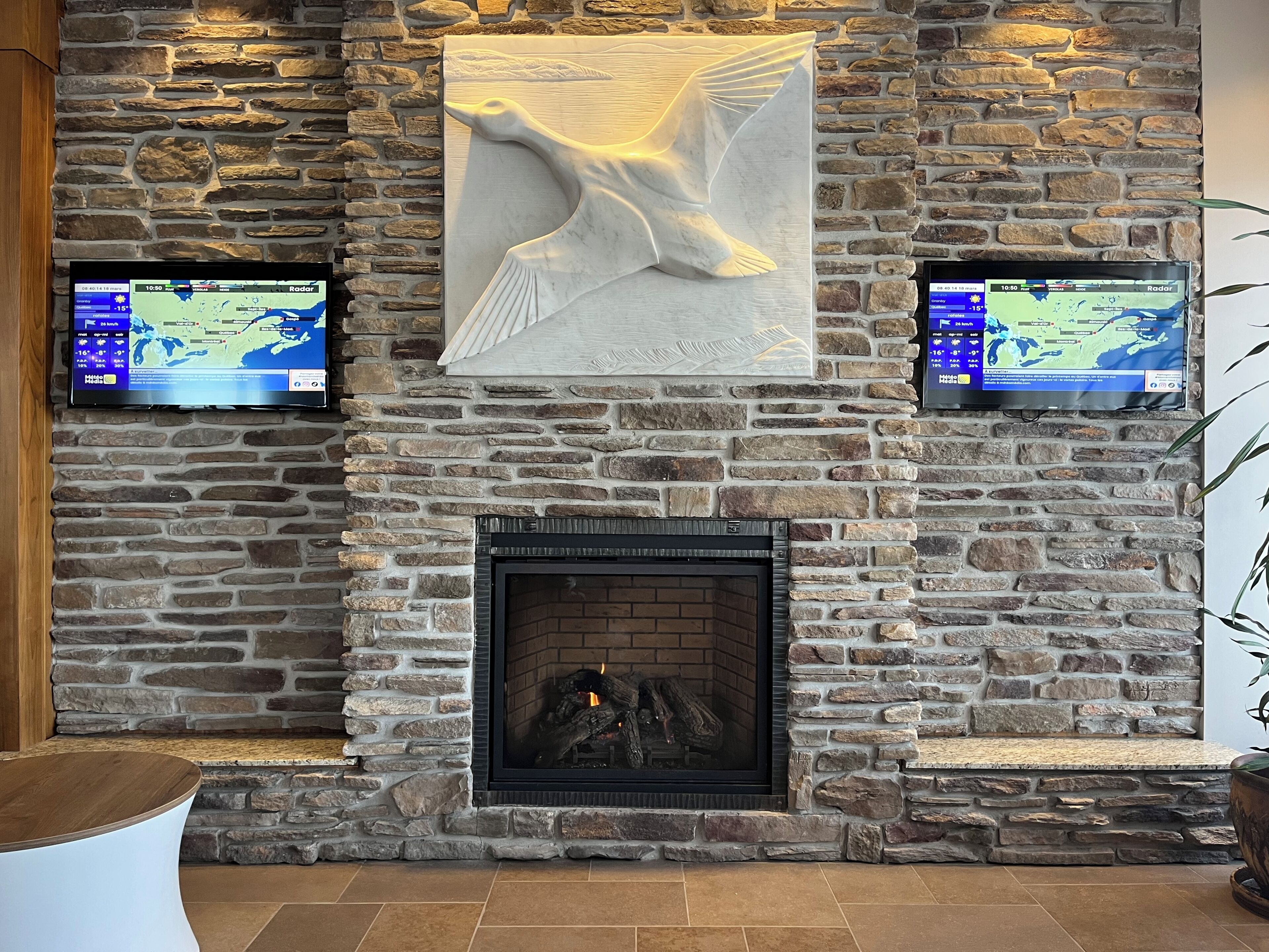 Reception hall