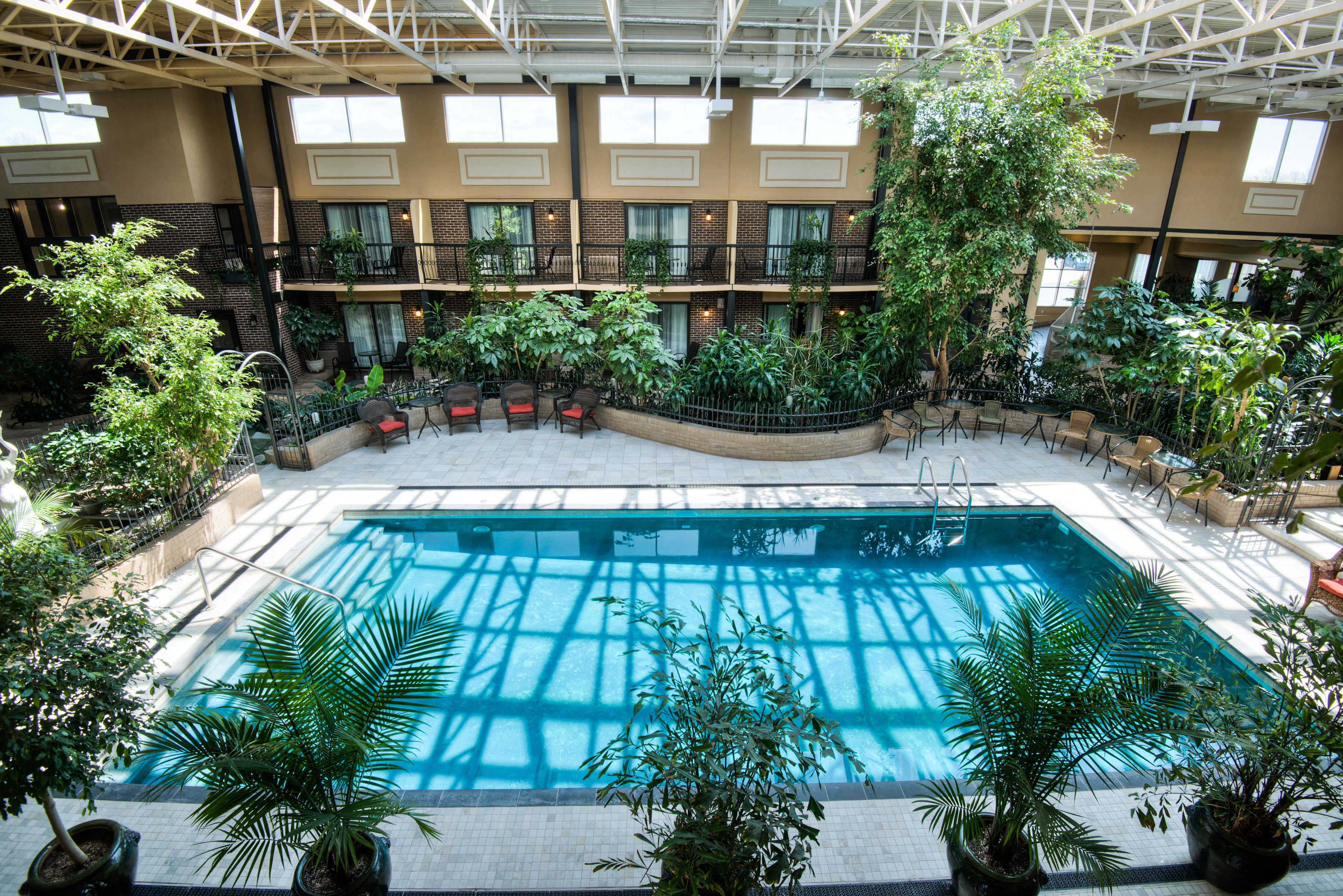 indoor pool, seasonal outdoor pool