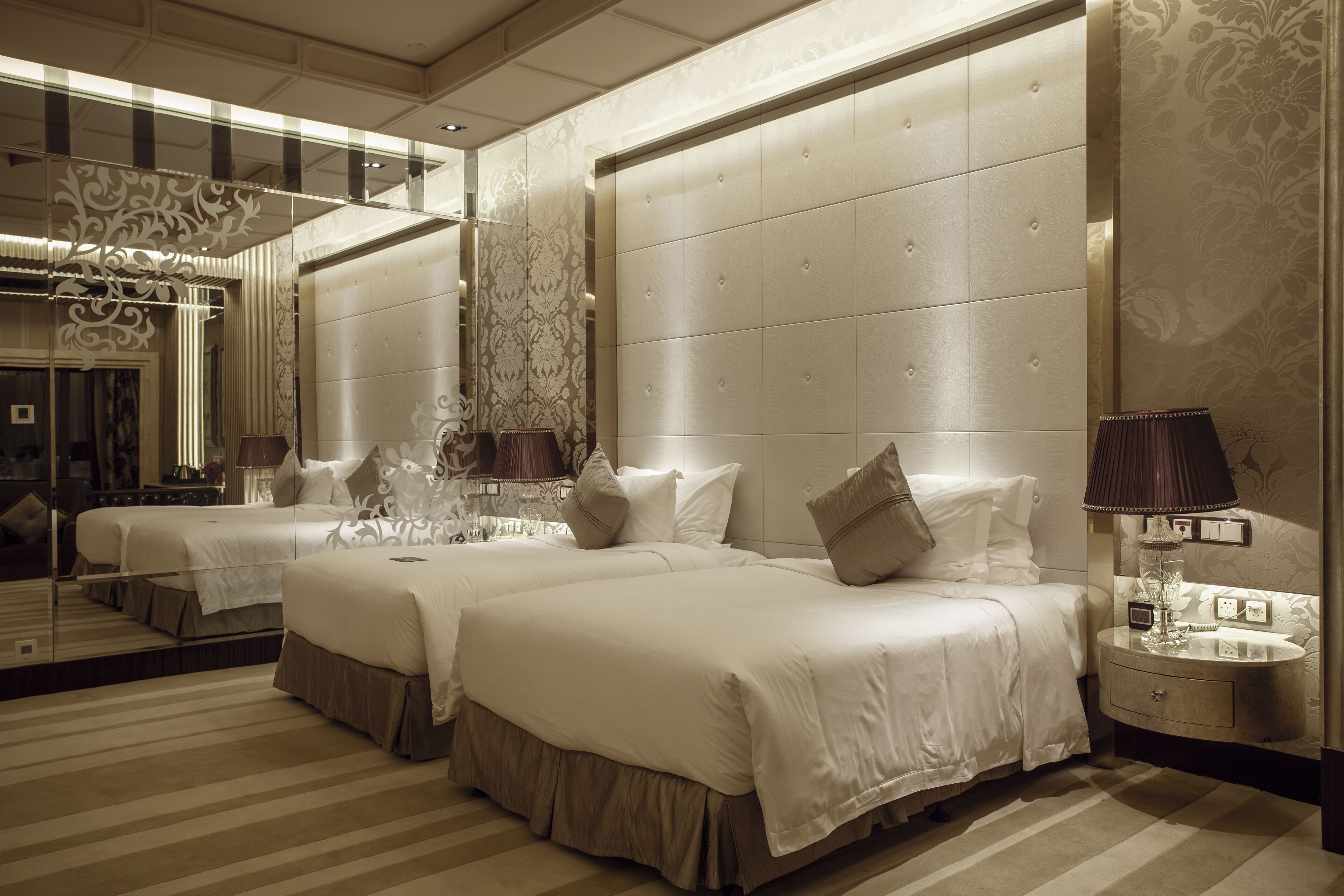 standard twin room, garden view | premium bedding, down duvets, free minibar items, in-room safe