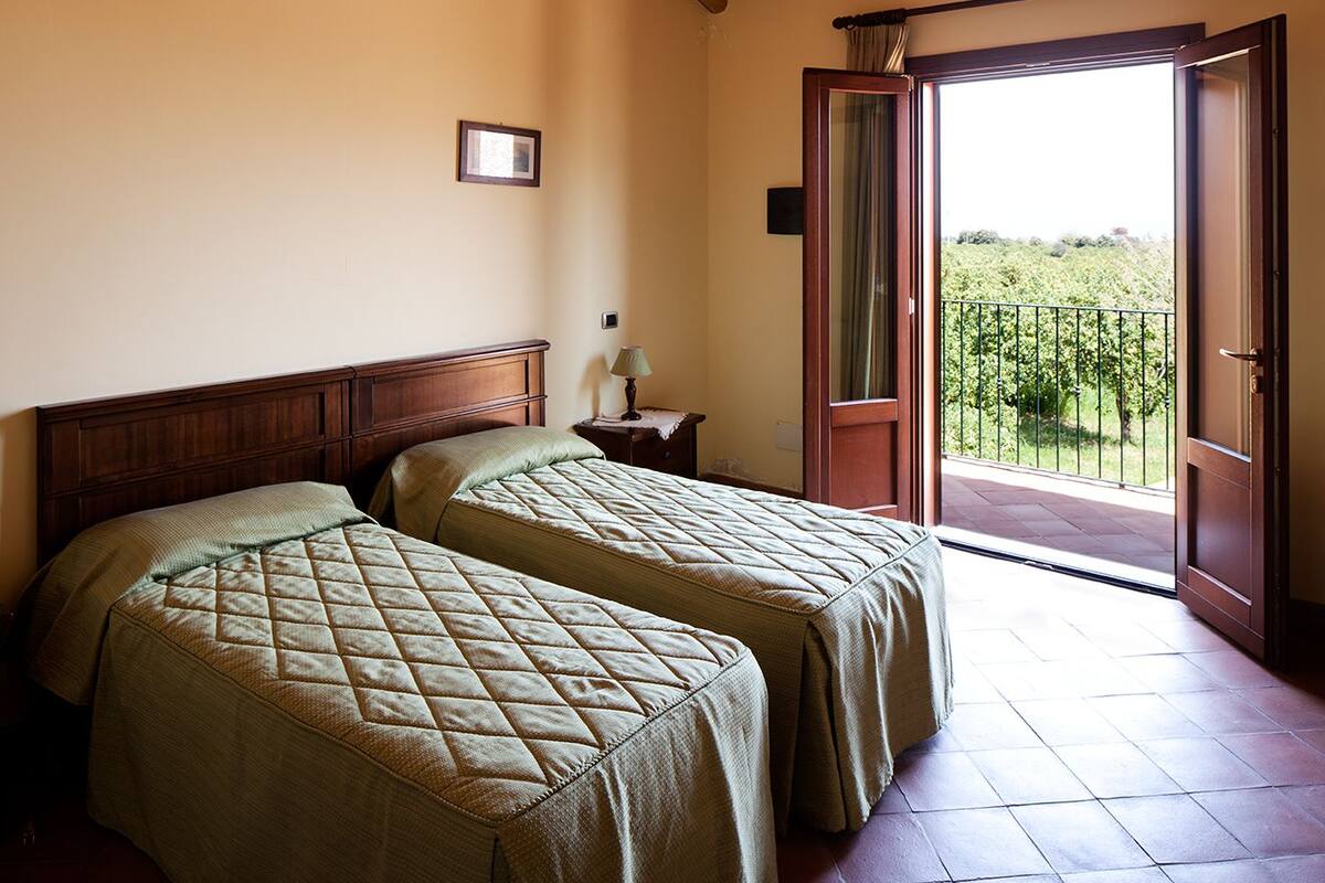 Desk, blackout drapes, rollaway beds (surcharge), WiFi (free)