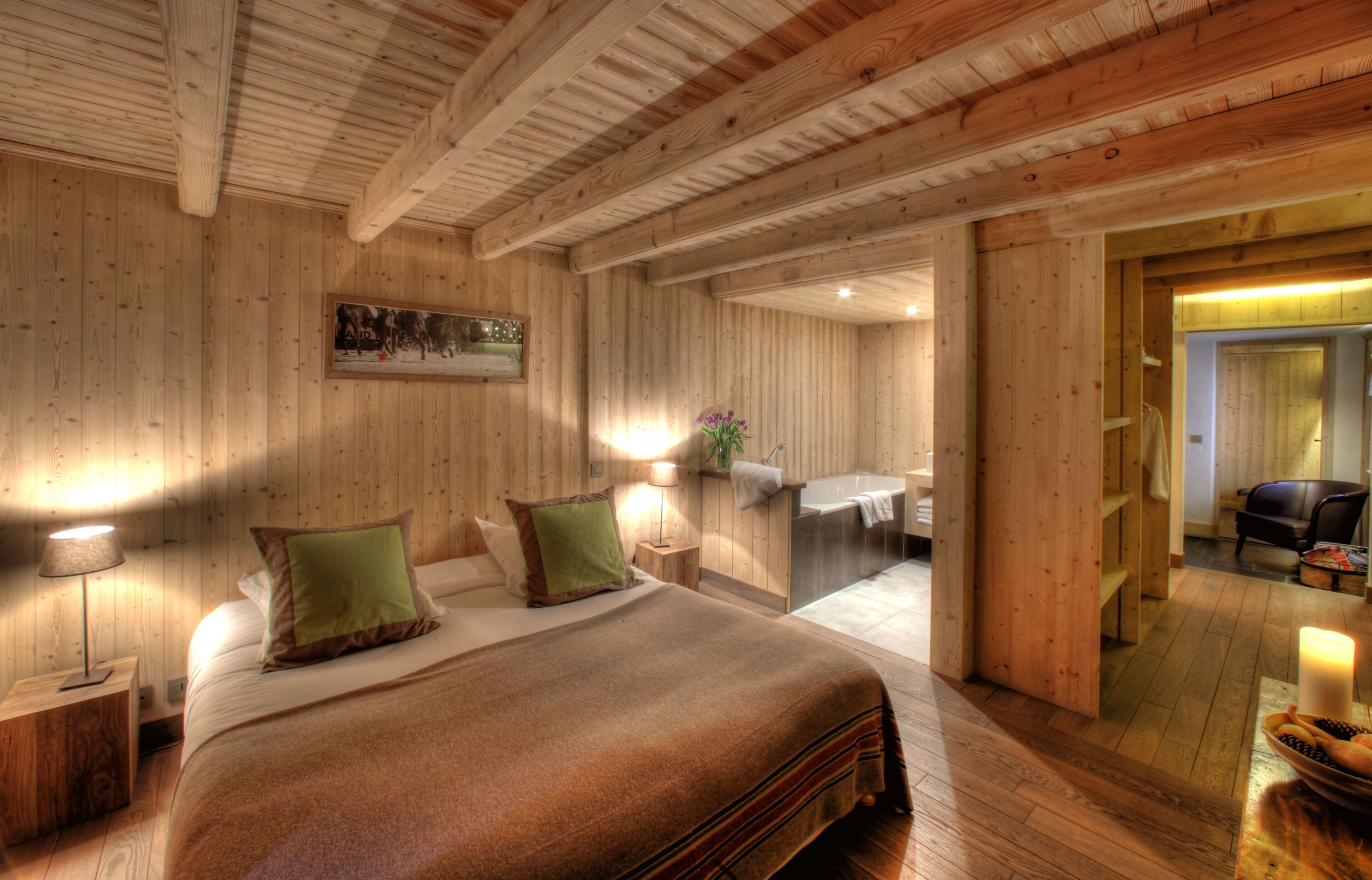 villa (appartement du village) | premium bedding, pillow-top beds, minibar, in-room safe