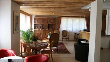 Sala de estar en el lobby