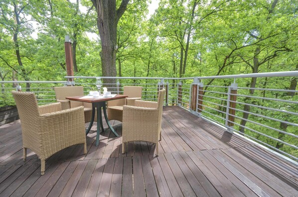 Terrace/patio - Hotel Moscicki Resort & Conference (Inowlodz)