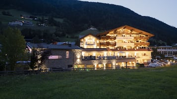 Front of property – evening/night