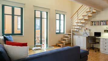 Suite (Terrace Jetted tub) | Wohnbereich