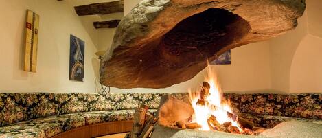 Àrea amb seients del vestíbul