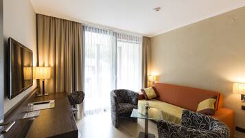 Business-Suite, 1 Schlafzimmer, Terrasse, Parkblick