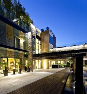 Façade de lâhĂ©bergement