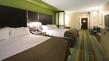 Caja de seguridad en la habitación y escritorio