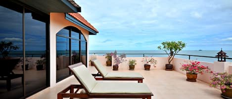 Sea view Penthouse | Balcón
