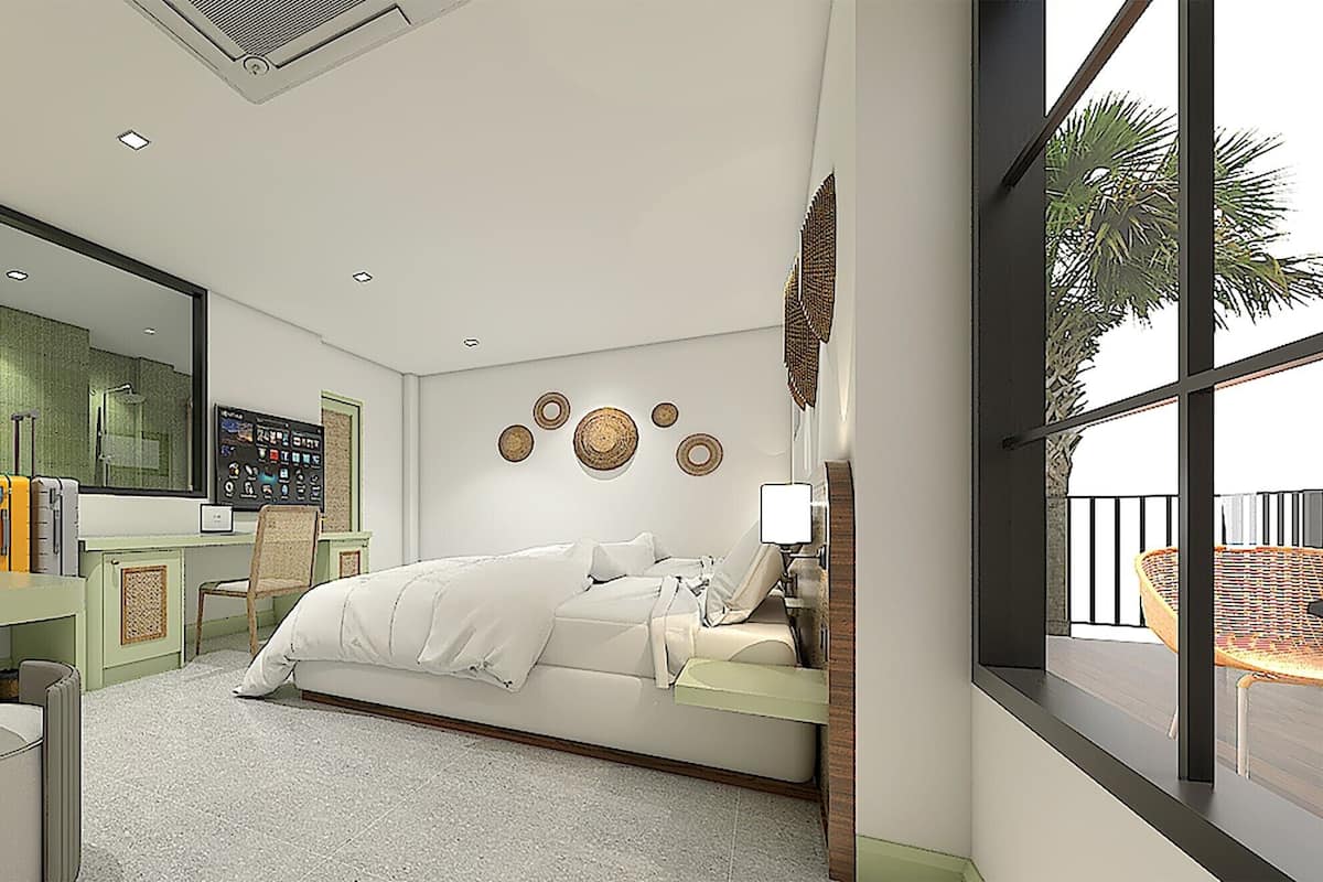 Habitació Comfort | 1 dormitori, caixa forta a l'habitació i habitacions insonoritzades