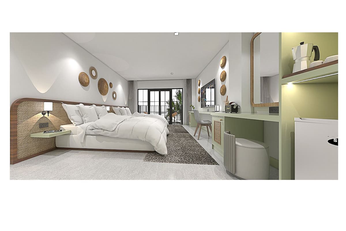 1 bedroom, in-room safe, soundproofing, iron/ironing board