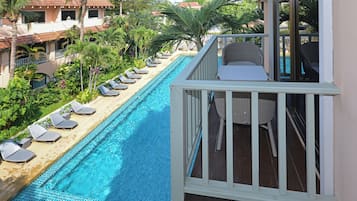 Junior Suite | Näkymä parvekkeelta