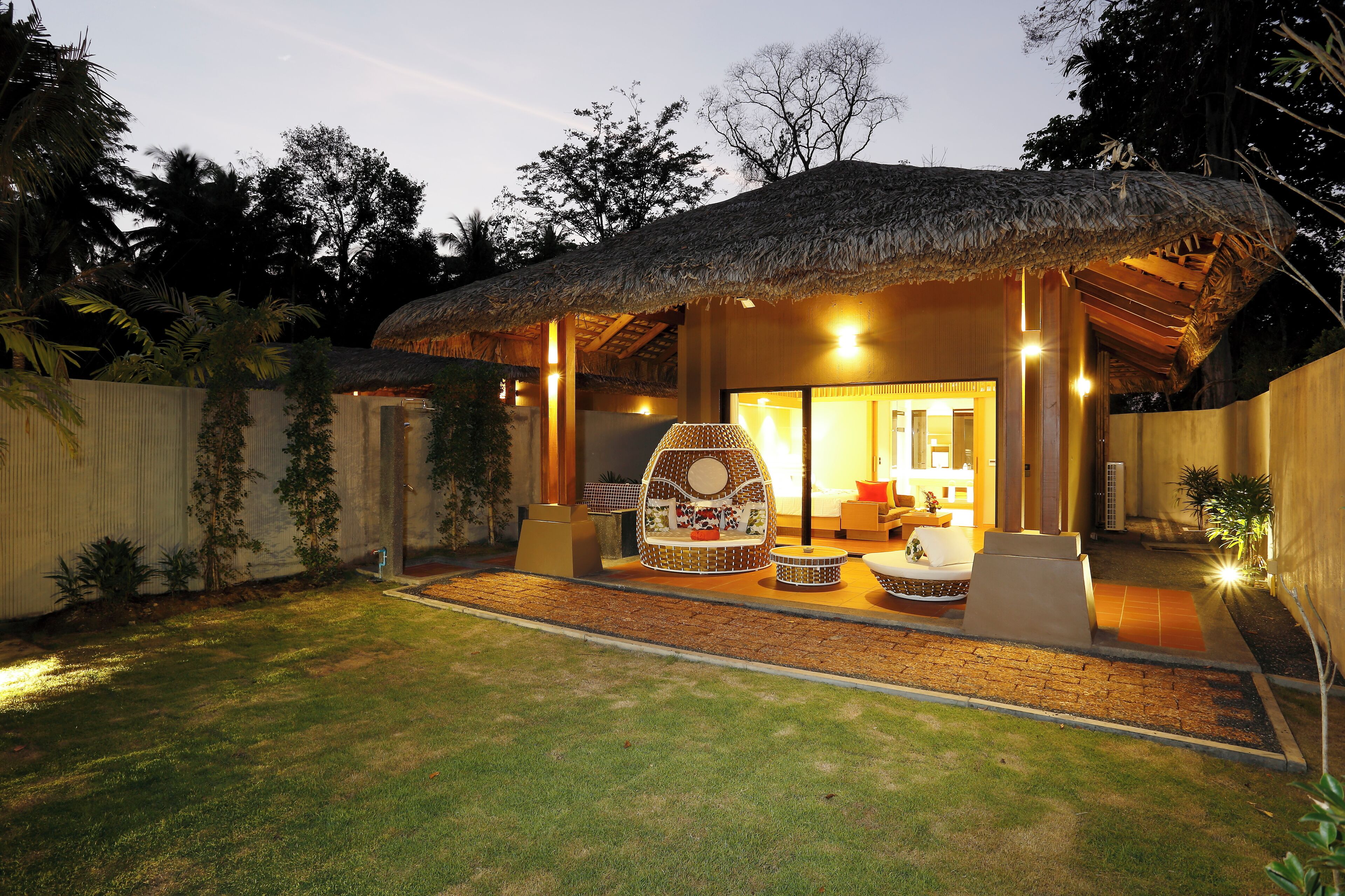 villa elite jacuzzi | view from room