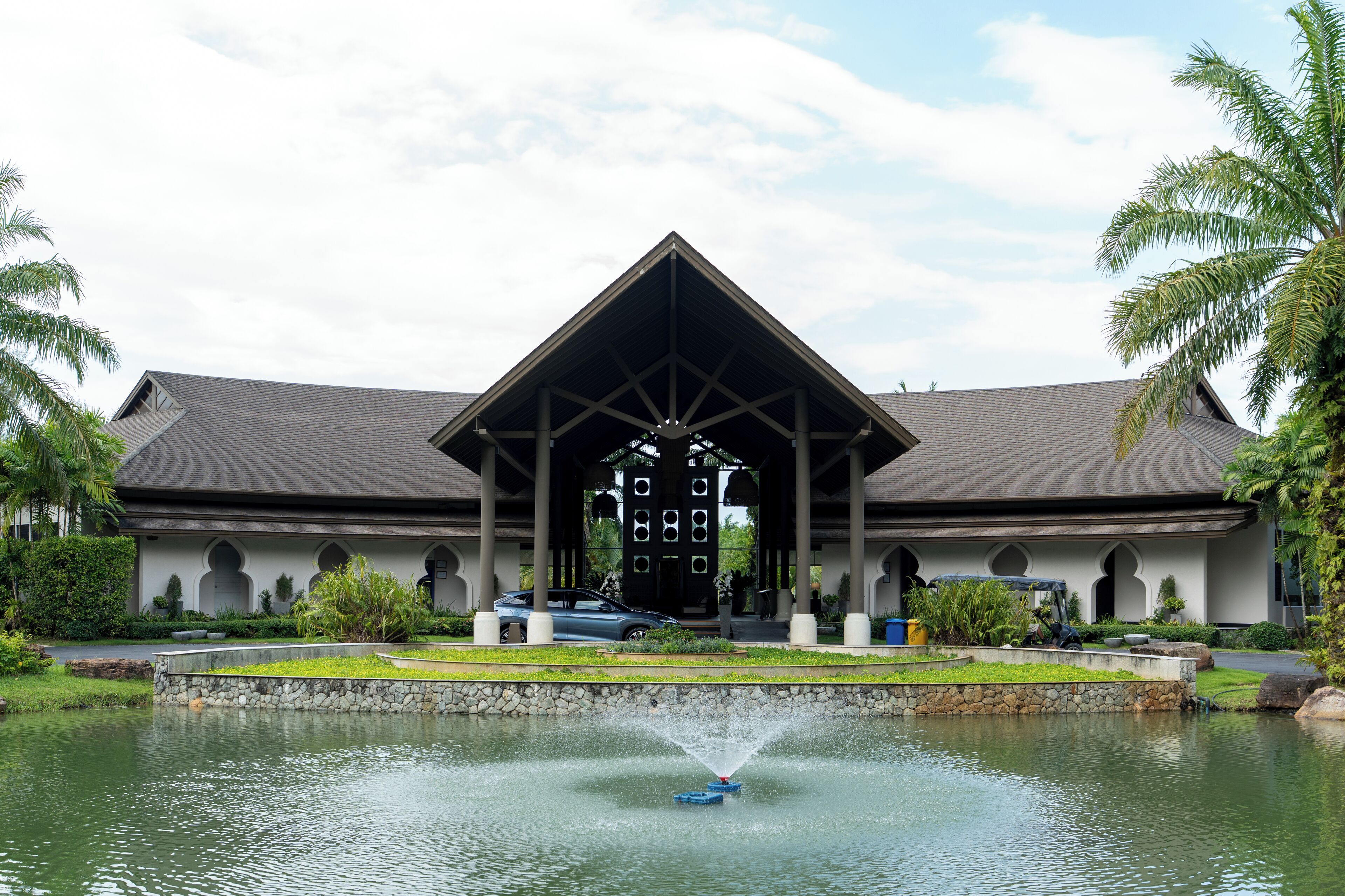 Fachada da propriedade