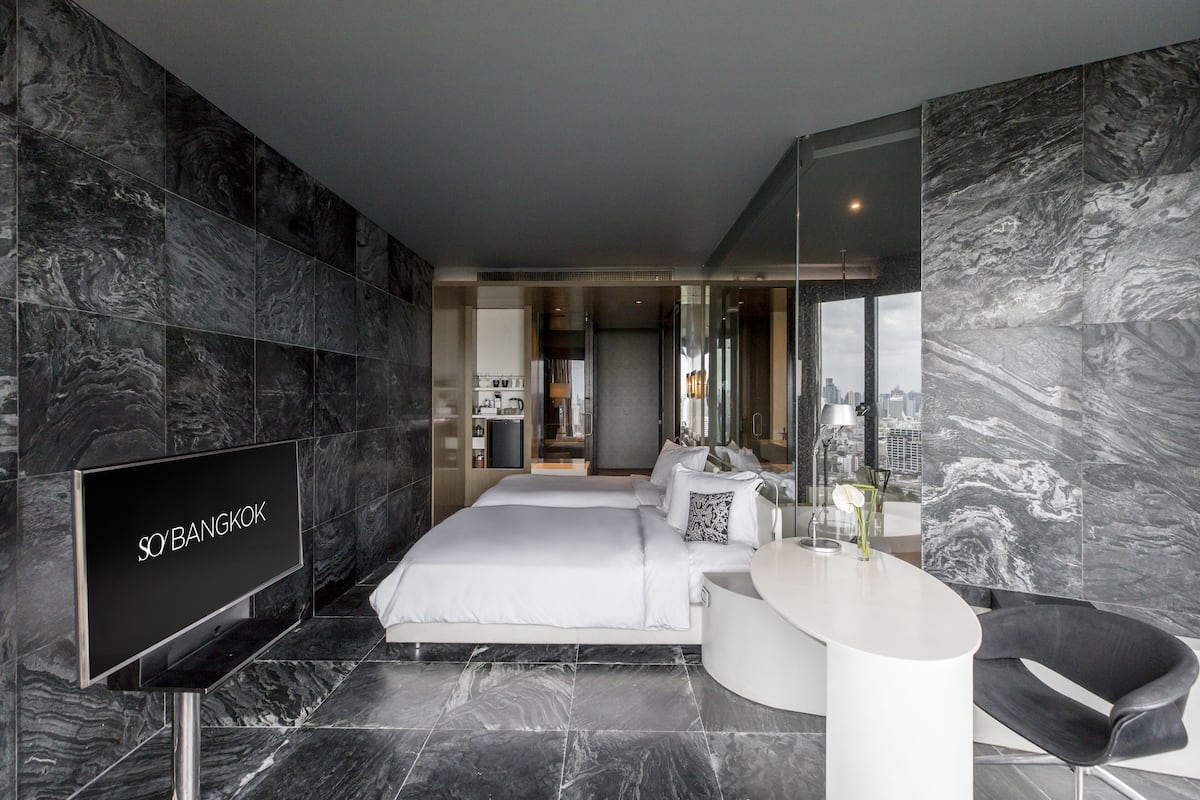 twin room, 2 single beds (so comfy) | premium bedding, free minibar, in-room safe, individually decorated