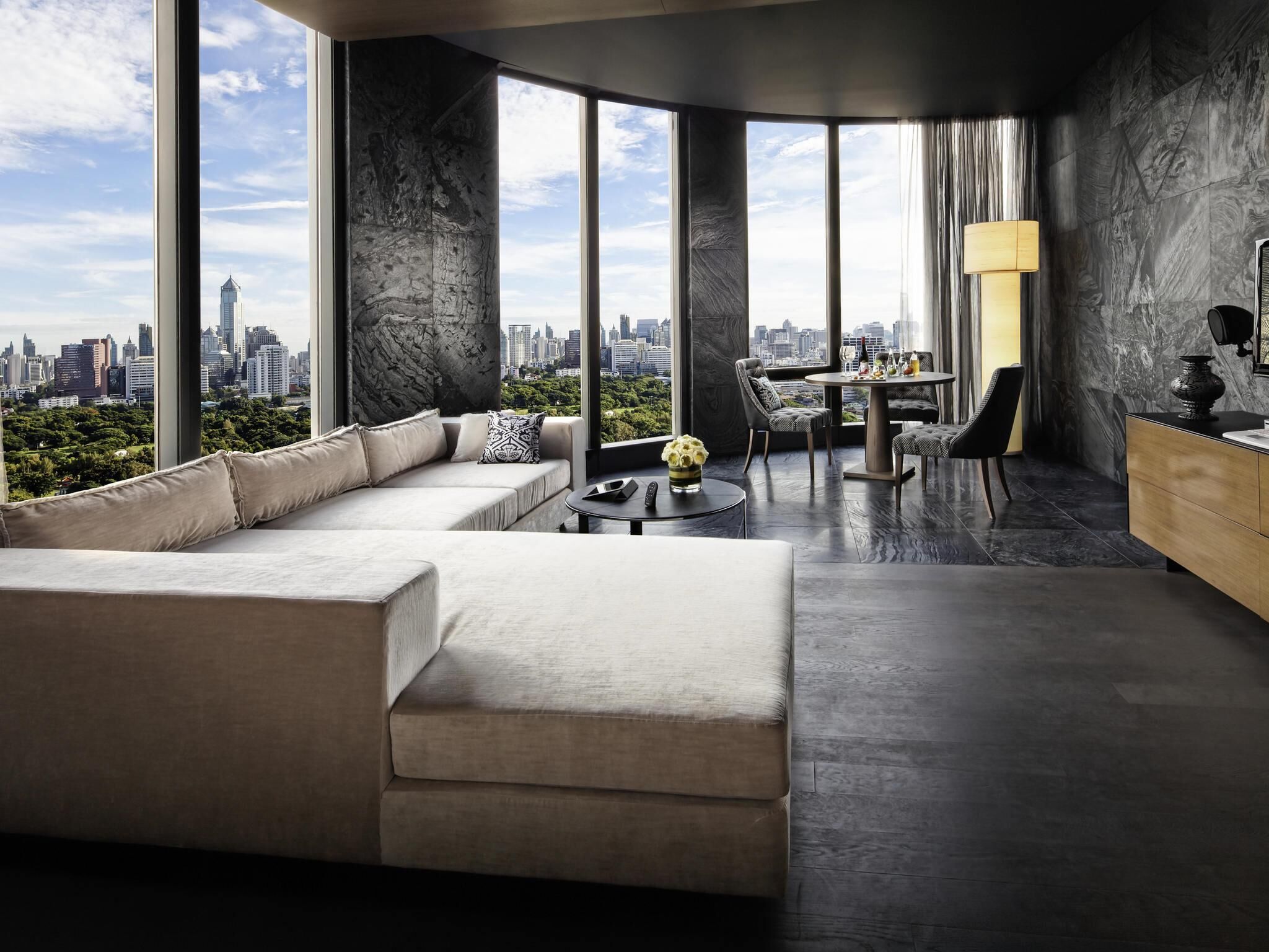 Premium bedding, free minibar, in-room safe, individually decorated