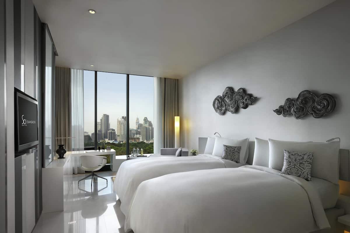 Premium bedding, free minibar, in-room safe, individually decorated