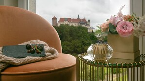 Dobbelt- eller tomannsrom – deluxe, balkong, hageutsikt