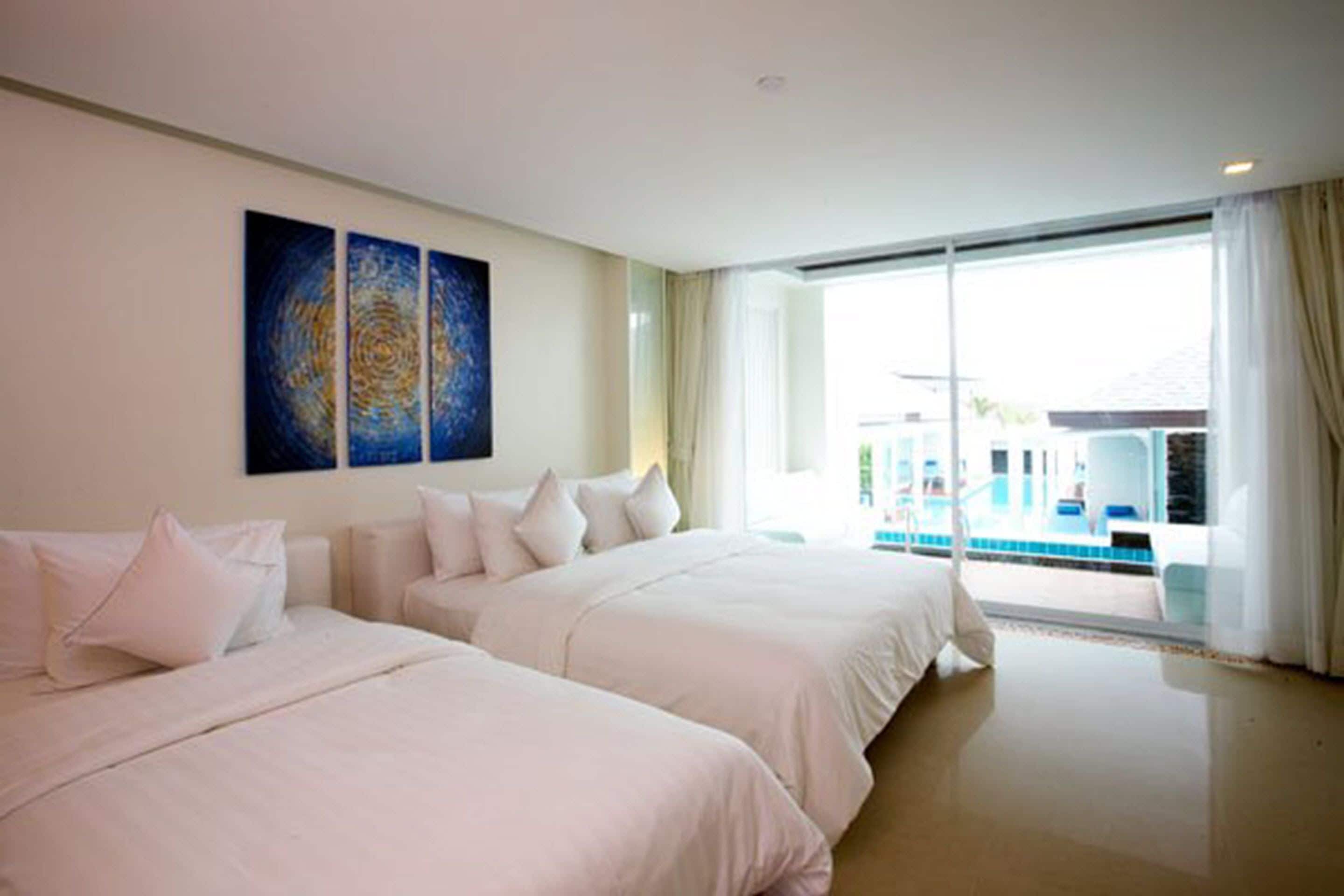 deluxe villa, pool access | premium bedding, select comfort beds, minibar, in-room safe