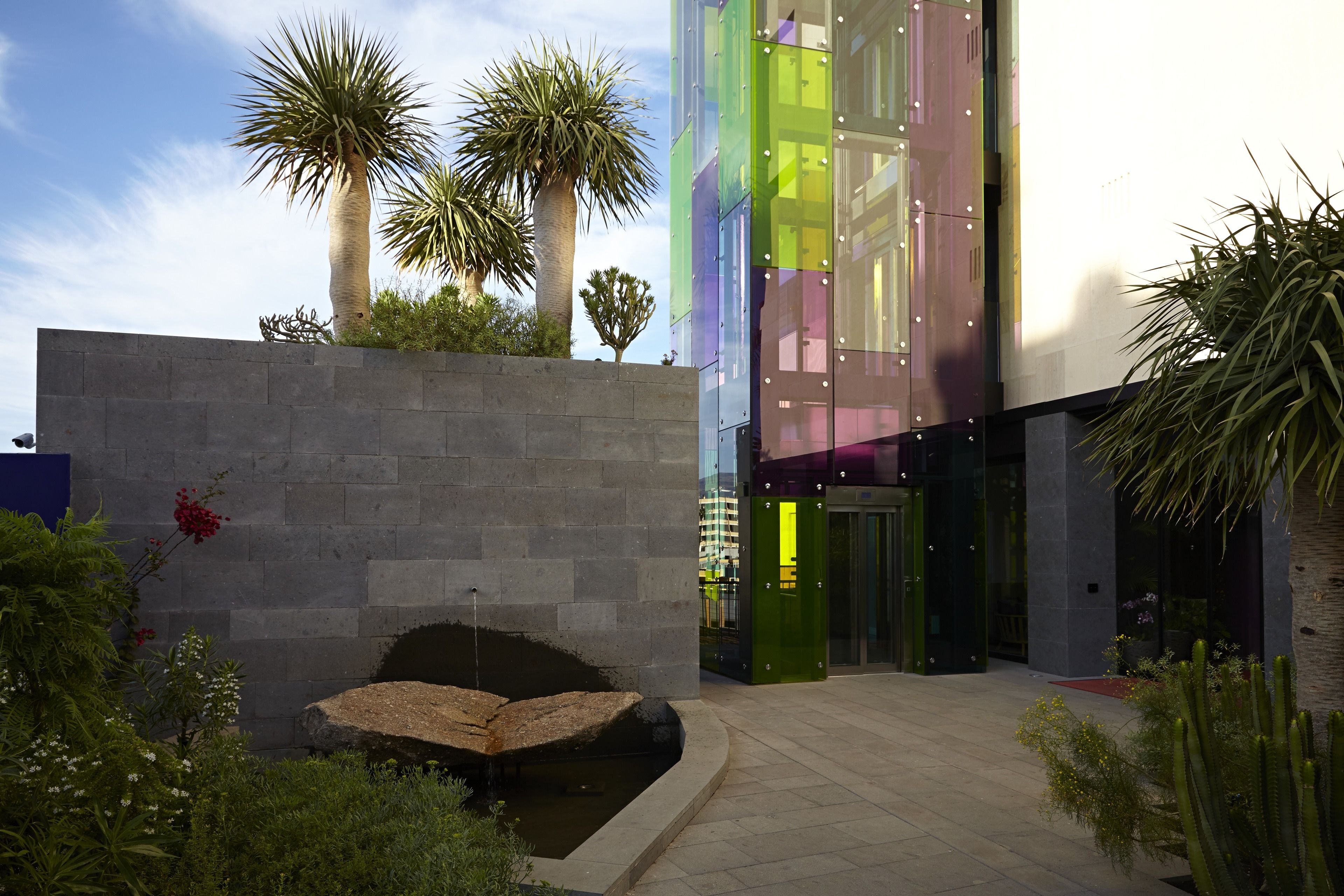 Entrada de la propiedad