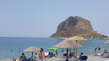 Spiaggia privata nelle vicinanze, teli da spiaggia