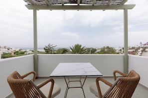 Suite panoramique, vue sur la mer | Vue du balcon