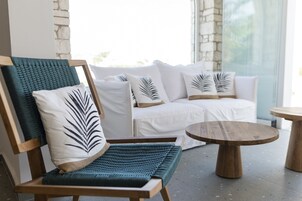 Zona de estar del vestíbulo