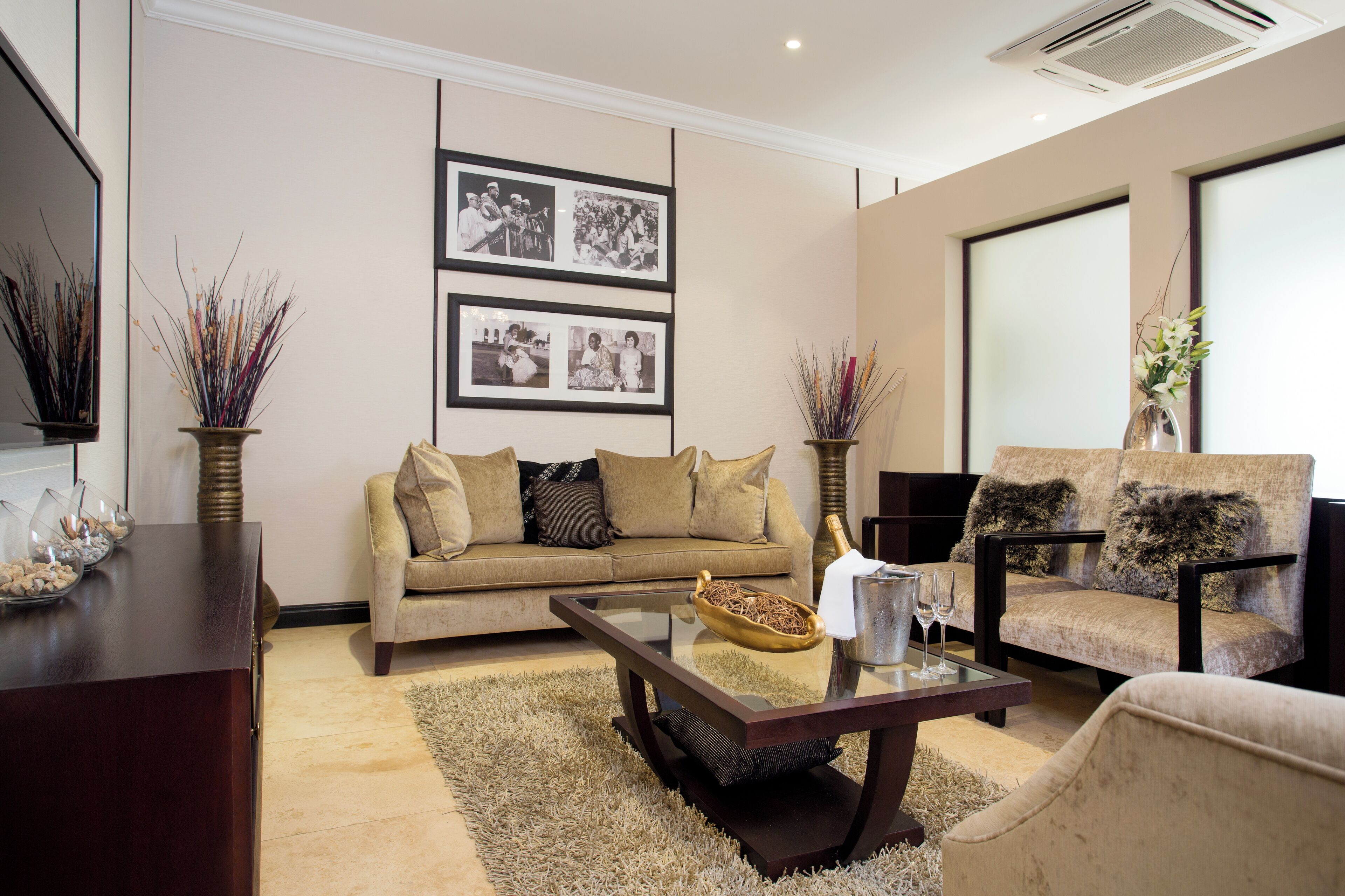 presidential suite | living area | smart tv