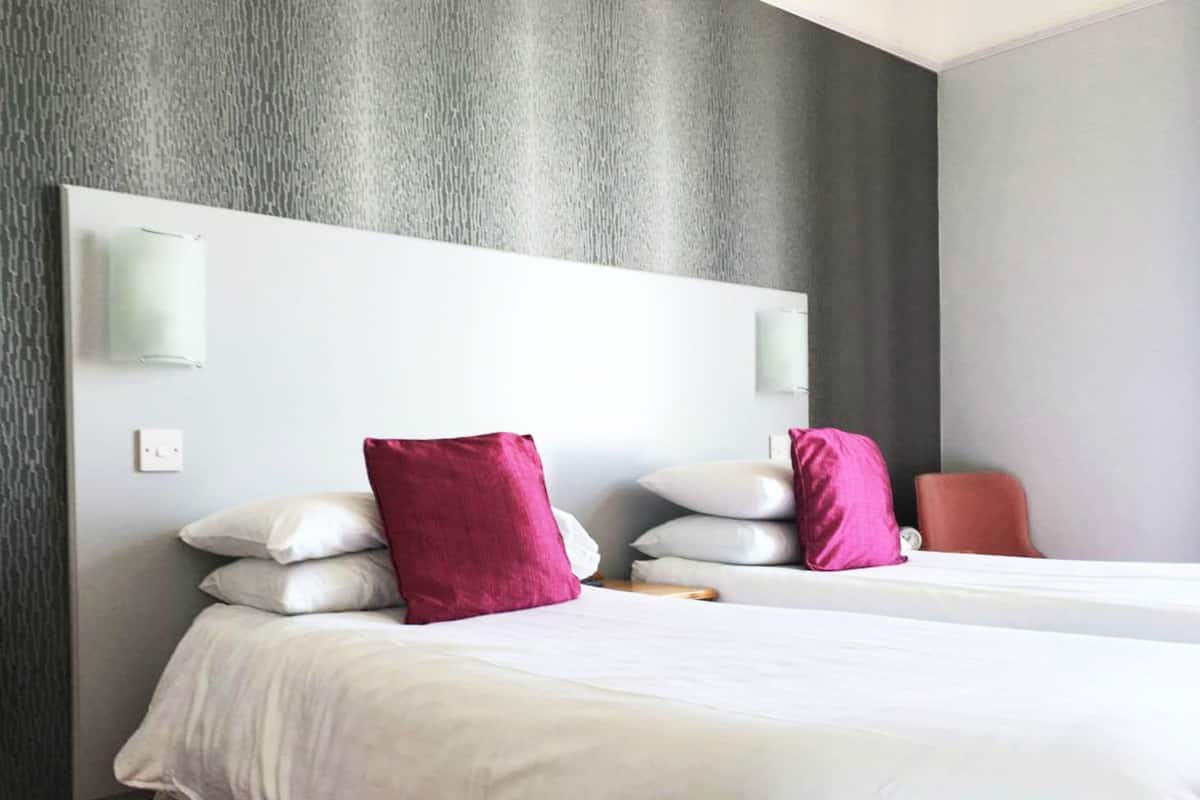 Een kluis op de kamer, gratis wifi, beddengoed