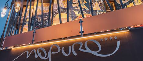 Fachada da propriedade