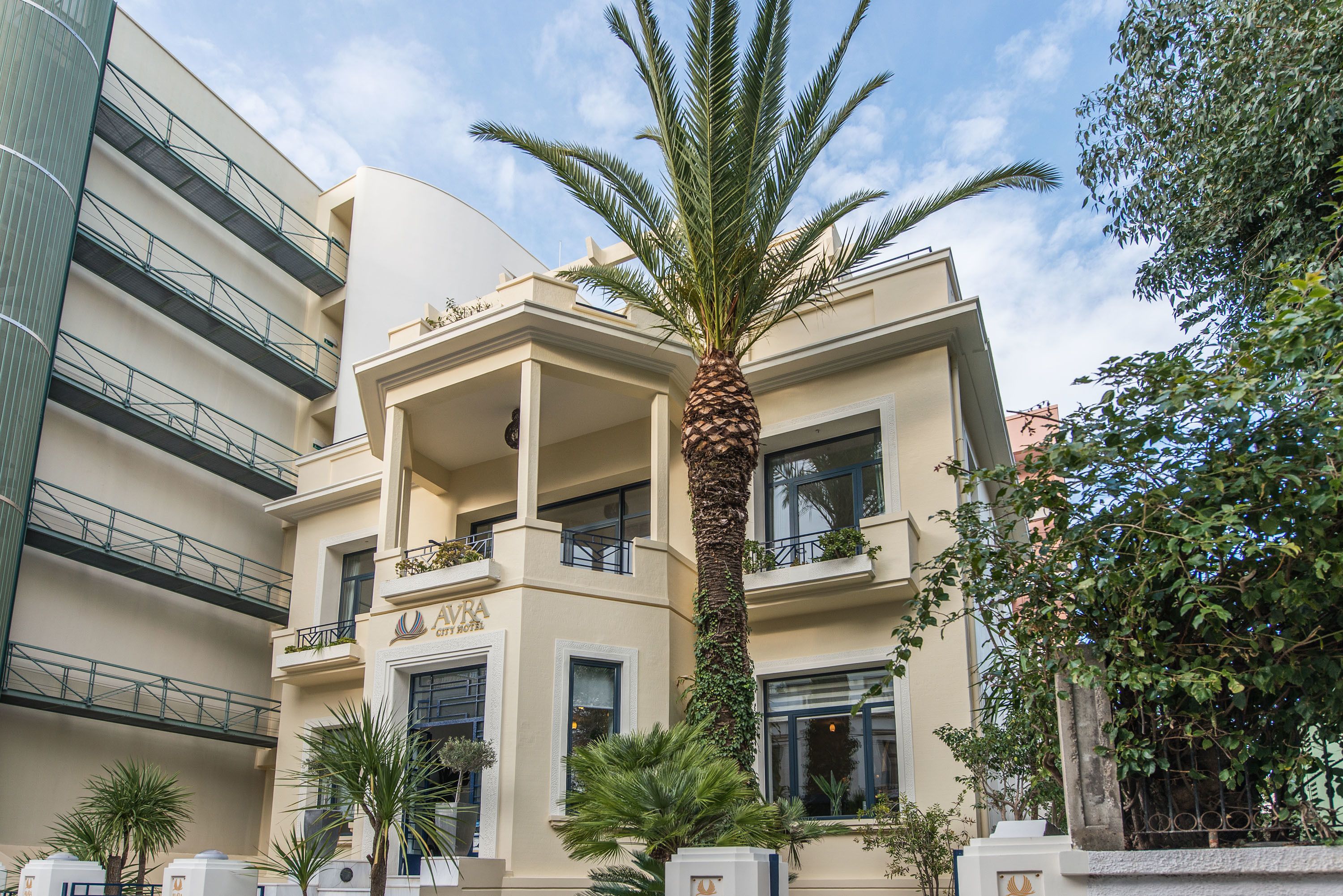 Façade de l’hébergement