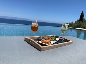 Luxury Suite, Private Pool, Sea View
