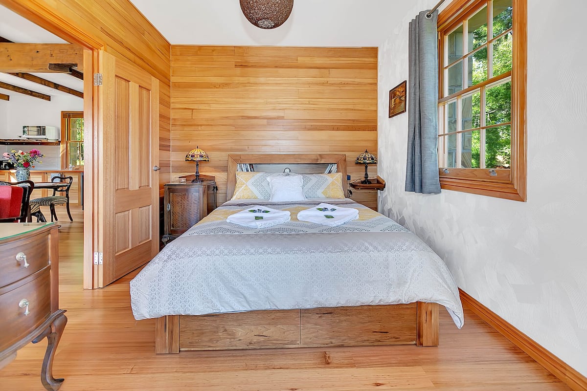Cottage Deluxe, 1 letto queen | 1 camera, biancheria in cotone egiziano