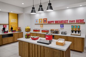 Petit déjeuner buffet compris tous les jours