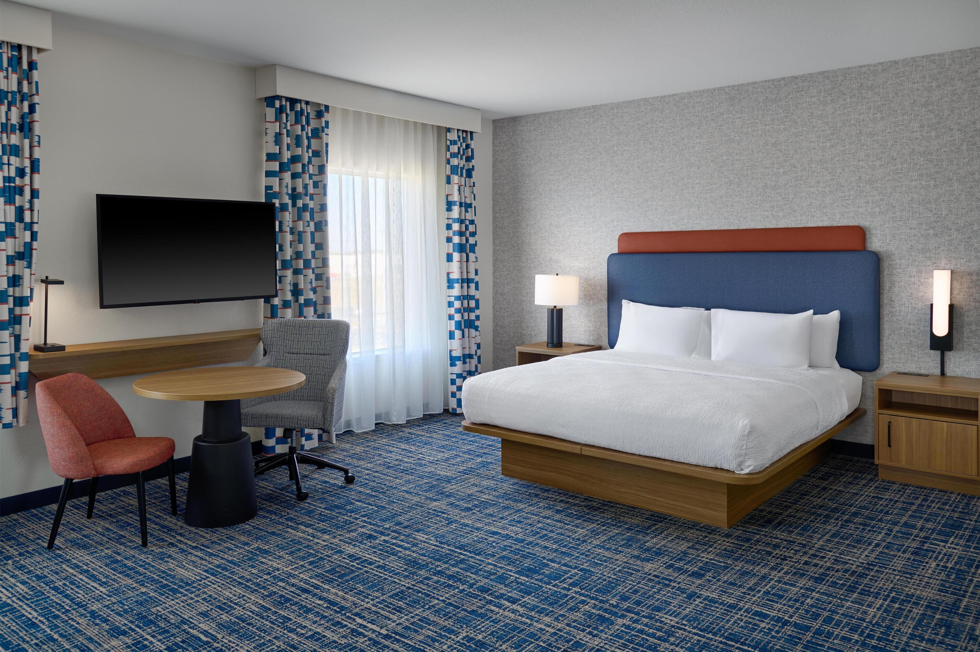 In-room safe, desk, blackout drapes, iron/ironing board