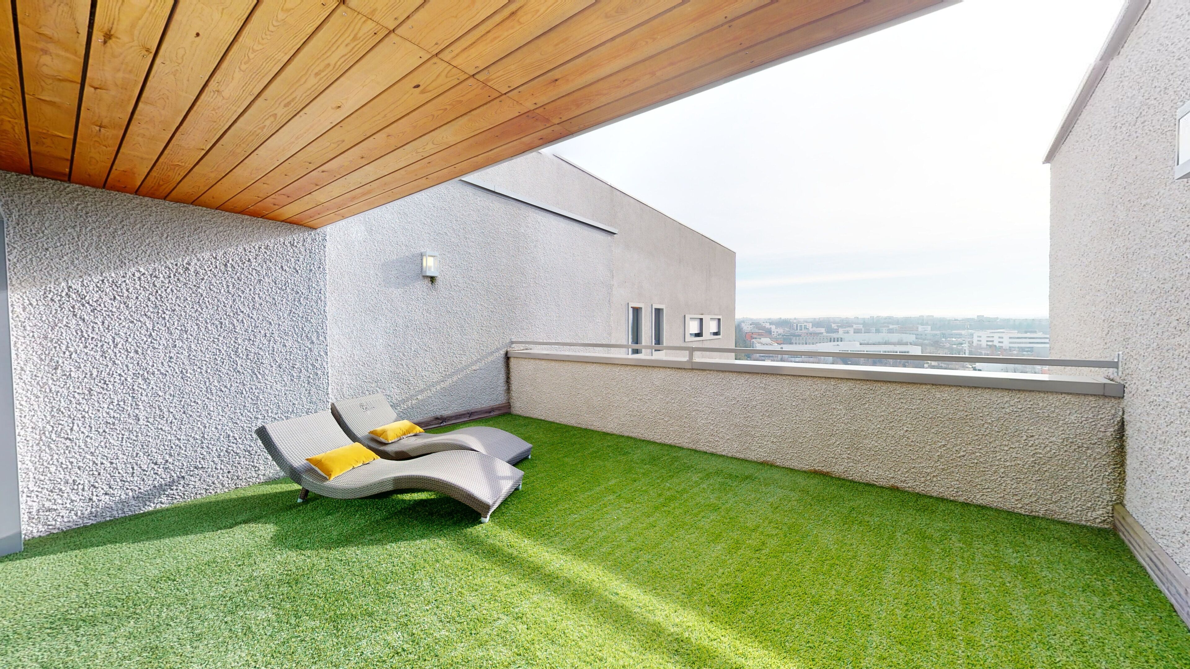 Suite, 1 King-Bett, Terrasse