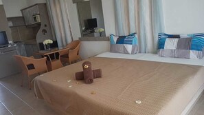 Estudi, balcó | Equipament de l'habitació