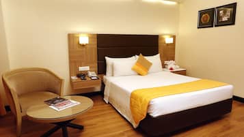 Minibar, desk, rollaway beds, free WiFi