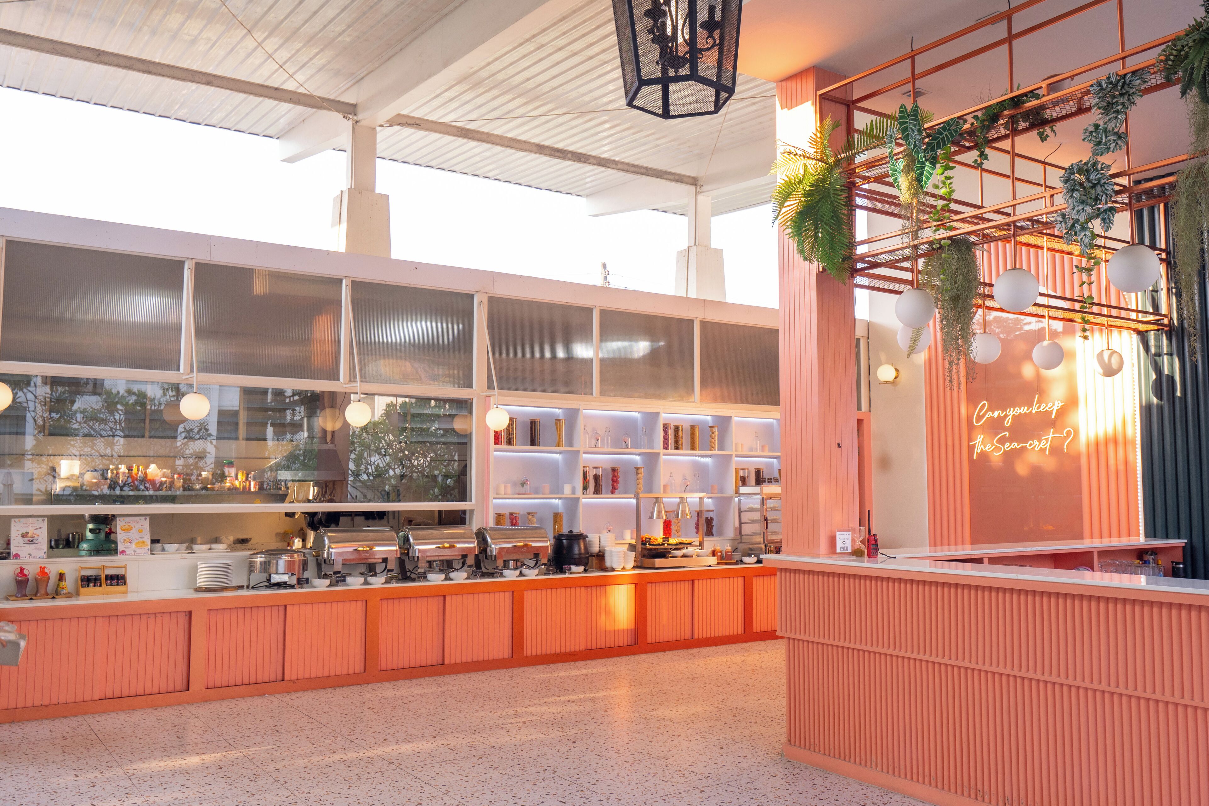 daily buffet breakfast (thb 350 per person)