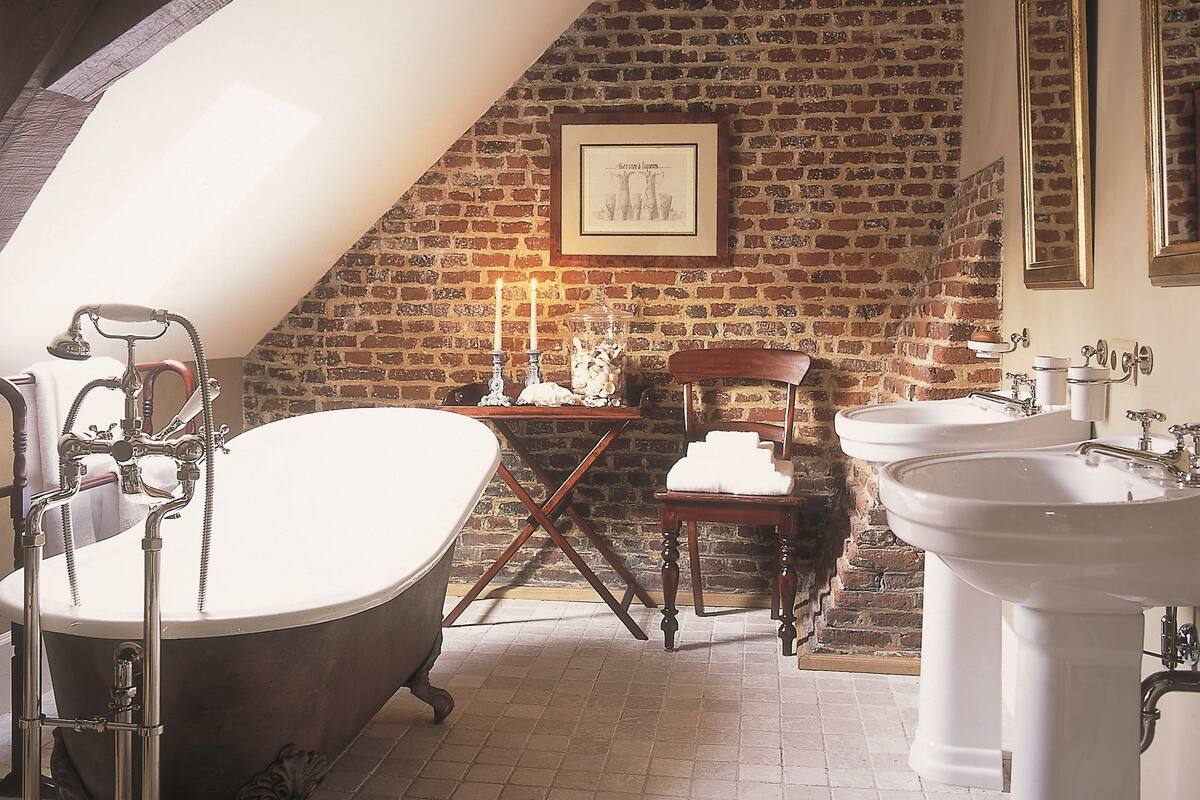 free toiletries, hair dryer, bathrobes, slippers