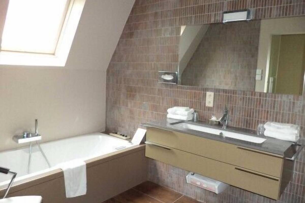 free toiletries, hair dryer, bathrobes, slippers