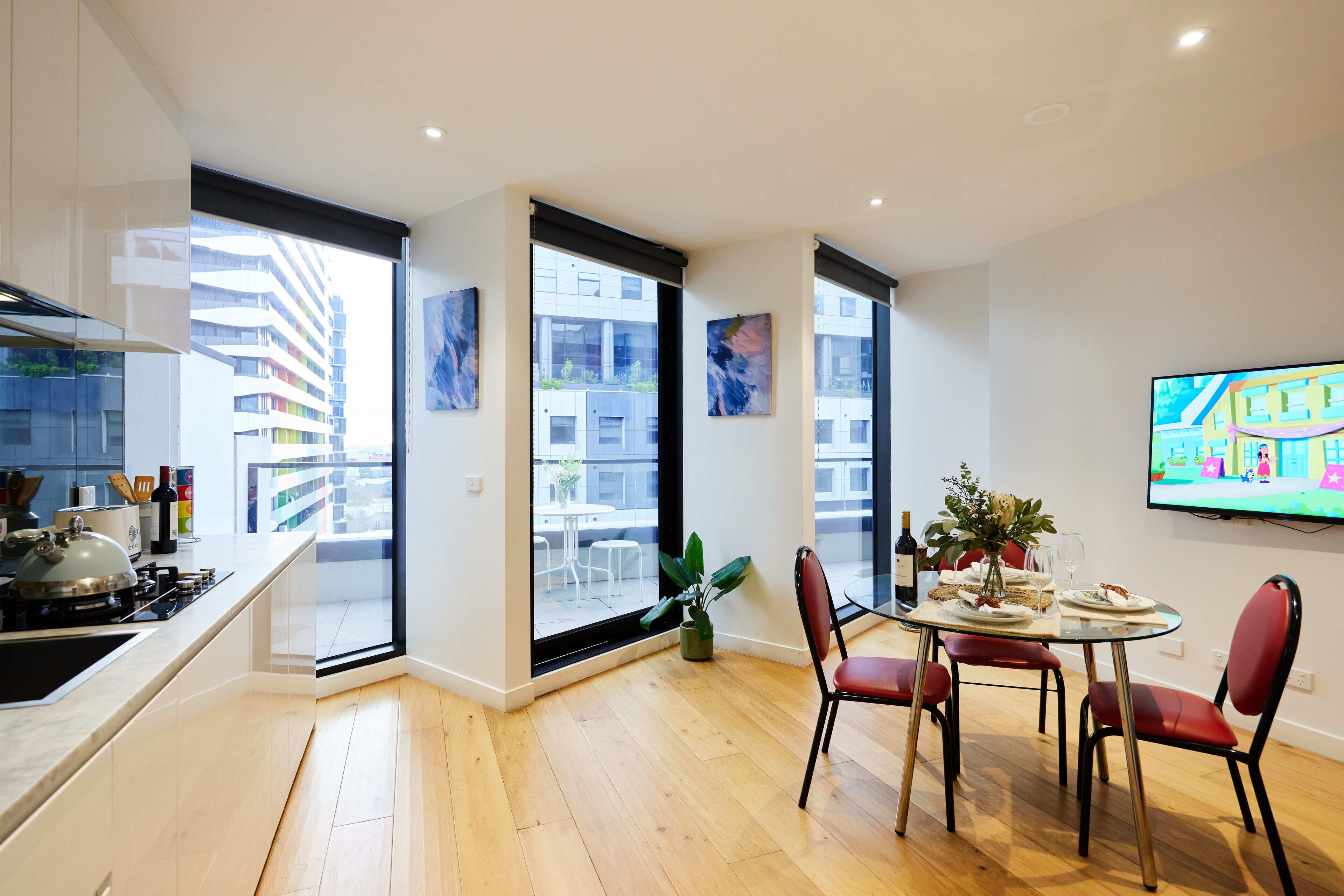 Ático exclusivo (Penthouse) | Zona de estar | Televisión LCD de 40 pulgadas con canales digitales, una televisión