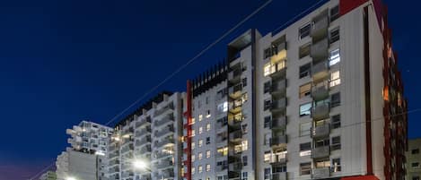 Front of property - evening/night