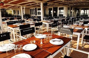 Lunch, dinner served; Italian cuisine, beach views 