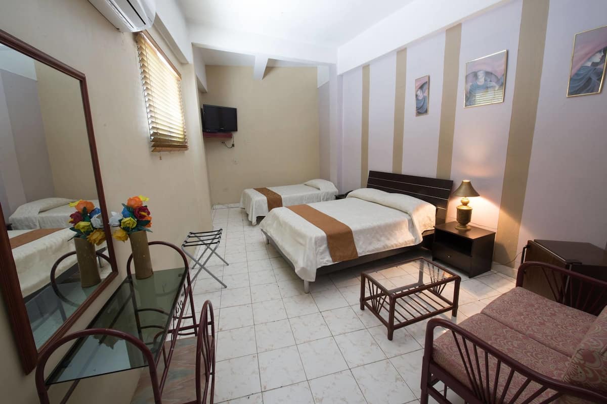 Basic Triple Room | Minibar, in-room safe, desk, iron/ironing board (on request)
