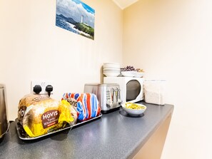 Gratis kontinental frukost varje dag
